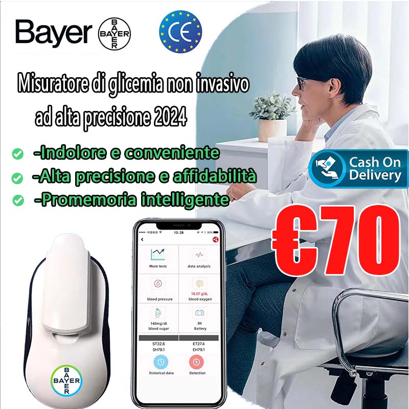 Bayer 2024 nuovo misuratore di glicemia non invasivo ad alta precisione