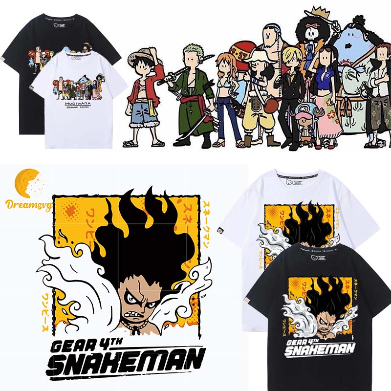 ONE PIECE航海王路飛聯名t卹尼卡形態五檔