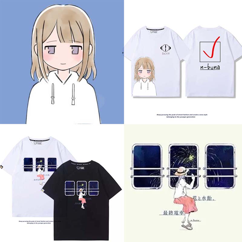 ヨルシカ ヨルシカ周辺ニコ詩美ンブナ Tシャツ