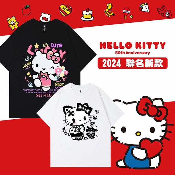 HELLO KITTY50週年周邊tee