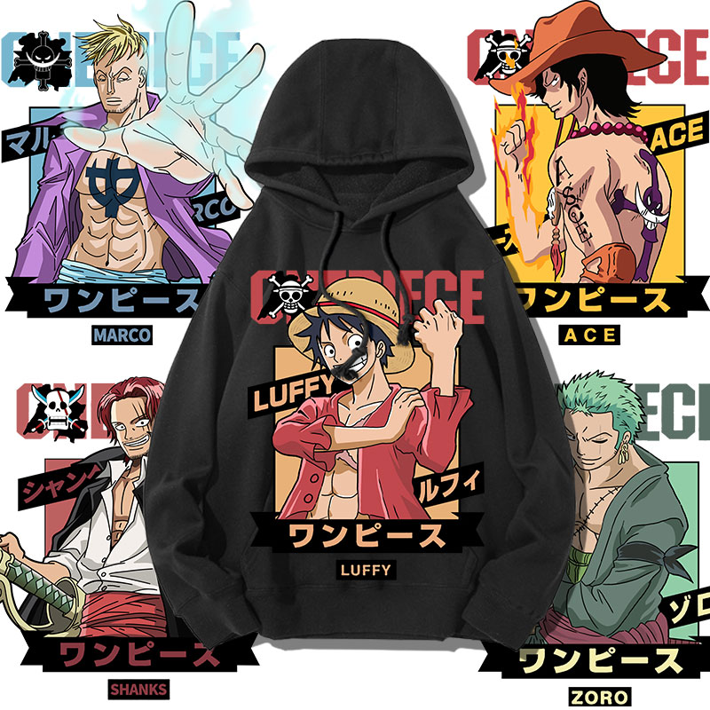 『ONE PIECE』ワンピース ルフィ・ゾロ・エースシリーズキャラクタージョイントパーカー